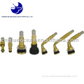 rubber snap-in tubeless tire valve for light trucks